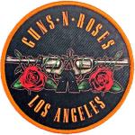 Guns N Roses: Guns N` Roses Standard Printed Patch/Los Angeles Orange