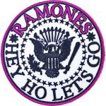 Ramones: Standard Woven Patch/Hey Ho Let`s Go V. 1