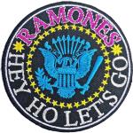 Ramones: Standard Woven Patch/Hey Ho Let`s Go V. 2