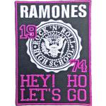 Ramones: Standard Woven Patch/High School