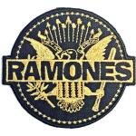Ramones: Standard Woven Patch/Gold Seal