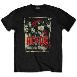 AC/DC: Unisex T-Shirt/Highway To Hell Sketch (Large)