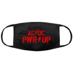 AC/DC: Face Mask/PWR-UP Logo