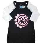 Blink-182: Ladies Raglan T-Shirt/Six Arrow Smile (Medium)