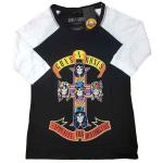 Guns N Roses: Guns N` Roses Ladies Raglan T-Shirt/Appetite for Destruction (XX-Large)