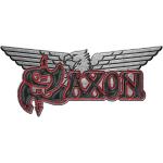 Saxon: Pin Badge/Logo/Eagle (Enamel In-Fill)