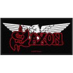 Saxon: Standard Woven Patch/Logo/Eagle