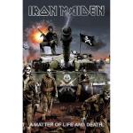 Iron Maiden: Textile Poster/A Matter Of Life And Death