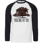 You Me At Six: Unisex Raglan T-Shirt/Tree (Large)