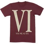 You Me At Six: Unisex T-Shirt/Roman VI (Large)