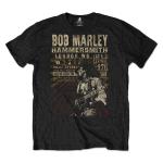 Bob Marley: Unisex T-Shirt/Hammersmith `76 (Eco-Friendly) (Small)