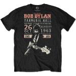 Bob Dylan: Unisex T-Shirt/Carnegie Hall `63 (Eco-Friendly) (Small)