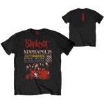 Slipknot: Unisex T-Shirt/Minneapolis `09 (Eco-Friendly Back Print) (Medium)
