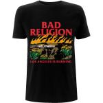 Bad Religion: Unisex T-Shirt/Burning Black (Small)