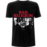 Bad Religion: Unisex T-Shirt/Live 1980 (Black) (Large)