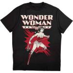 DC Comics: Unisex T-Shirt/Wonder Woman Explosion (Large)