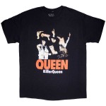 Queen: Unisex T-Shirt/Killer Queen (Navy Blue) (XX-Large)