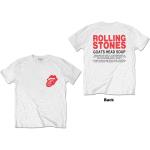 The Rolling Stones: Unisex T-Shirt/Goat Head Soup Tracklist (Back Print) (Medium)