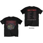 Guns N Roses: Guns N` Roses Unisex T-Shirt/Illusion Tour (Back Print) (X-Large)