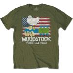 Woodstock: Unisex T-Shirt/Flag (XX-Large)