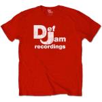 Def Jam Recordings: Unisex T-Shirt/Classic Logo (Large)