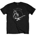 Eric Clapton: Unisex T-Shirt/Vintage Photo (Medium)