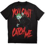 DC Comics: Unisex T-Shirt/Joker You Can`t Catch Me (X-Large)