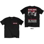 Run DMC: Unisex T-Shirt/Rap Invasion (Back Print) (XX-Large)