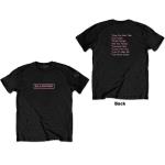 BlackPink: Unisex T-Shirt/The Album Track list (Back Print) (Large)