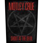 Mötley Crue: Back Patch/Shout At The Devil Pentagram