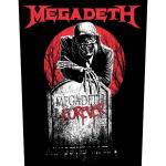 Megadeth: Back Patch/Tombstone