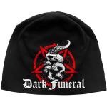 Dark Funeral: Unisex Beanie Hat/Skulls & Pentagram