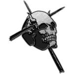Candlemass: Pin Badge/Kull (Enamel In-Fill)