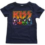 KISS: Kids T-Shirt/Logo Faces & Icons (3-4 Years)