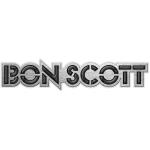 Bon Scott: Pin Badge/Logo (Enamel In-Fill)