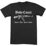 Body Count: Unisex T-Shirt/Enter The Dark Side (Small)