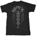 Babymetal: Unisex T-Shirt/Skull Sword (Medium)
