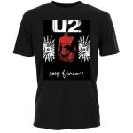 U2: Unisex T-Shirt/Songs of Innocence Red Shade (Medium)