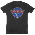 Van Halen: Unisex T-Shirt/Chrome Logo (Small)