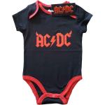 AC/DC: Kids Baby Grow/Horns (0-3 Months)
