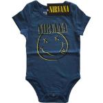 Nirvana: Kids Baby Grow/Inverse Happy Face (3-6 Months)