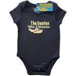 The Beatles: Kids Baby Grow/Yellow Submarine Logo & Sub (0-3 Months)