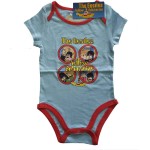 The Beatles: Kids Baby Grow/Yellow Submarine Portholes (Light Blue) (0-3 Months)