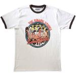 The Rolling Stones: Unisex Ringer T-Shirt/Some Girls Circle (Large)