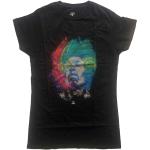 Jimi Hendrix: Ladies T-Shirt/Galaxy (Medium)