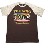The Who: Unisex Raglan T-Shirt/Invades America (XX-Large)