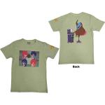 The Beatles: Unisex T-Shirt/Yellow Submarine Magic Piano (Back Print) (Medium)