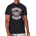 Aerosmith: Unisex T-Shirt/Boston Pride (Wash Collection) (Small)