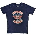 Aerosmith: Unisex T-Shirt/Boston Pride (Wash Collection) (Large)