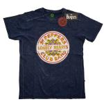 The Beatles: Unisex T-Shirt/Sgt Pepper Drum (Wash Collection) (XX-Large)